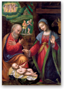 CARTES DE VOEUX LA NATIVITÉ (Bernardino Luini)